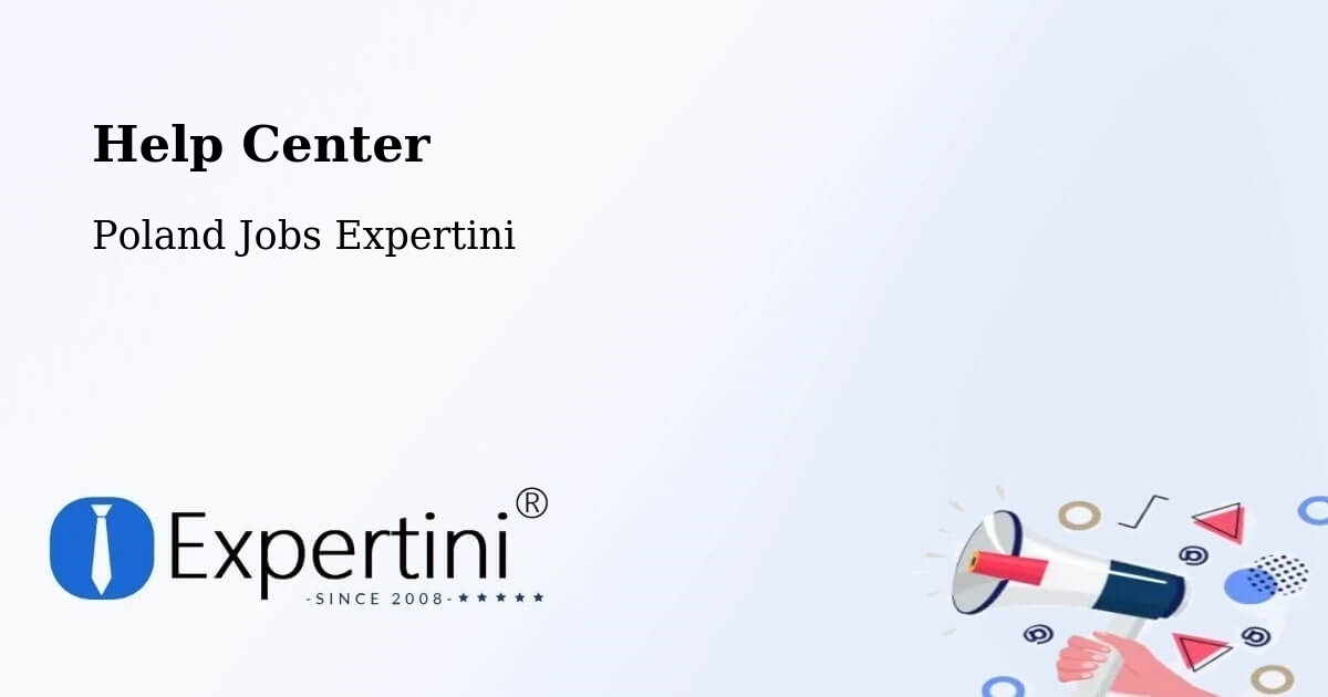 Help Center – Sierakowice - Poland Jobs Expertini