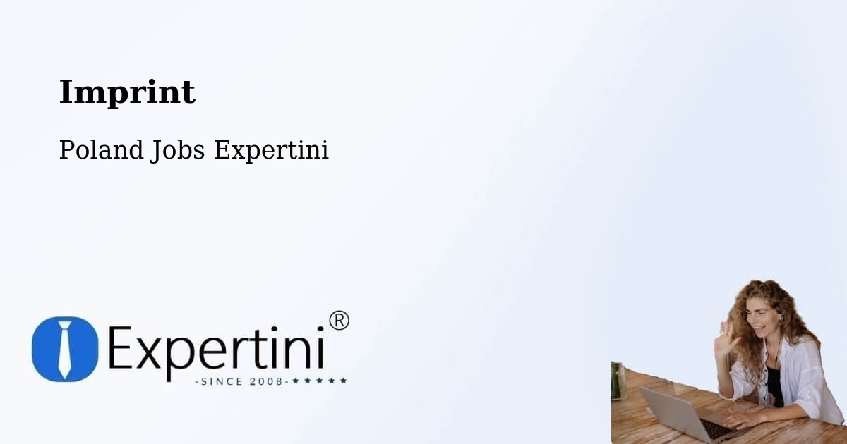 Imprint – Sierakowice - Poland Jobs Expertini